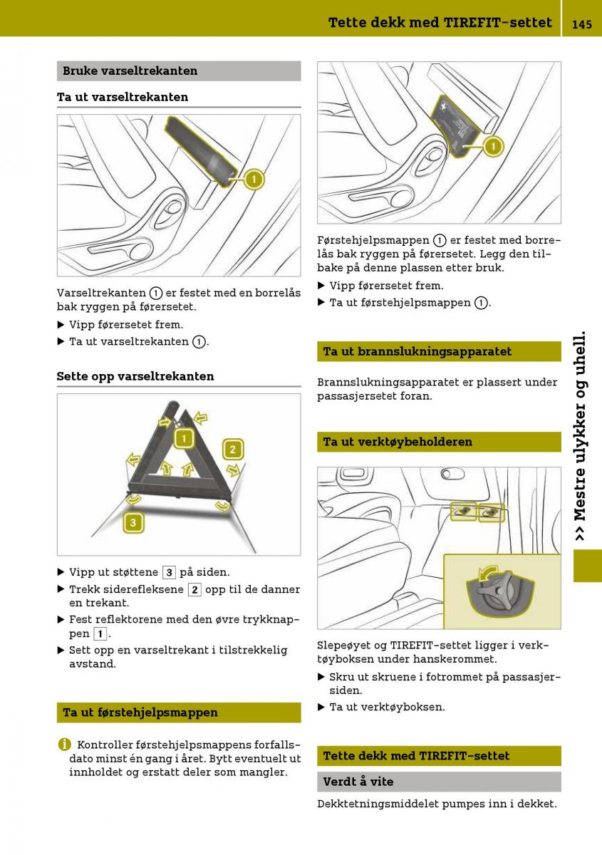 Smart Fortwo III 3 bruksanvisningen / page 147