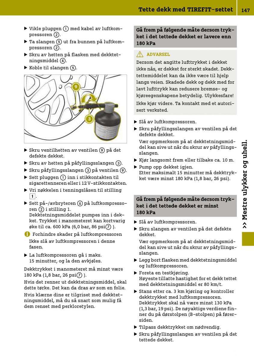 Smart Fortwo III 3 bruksanvisningen / page 149