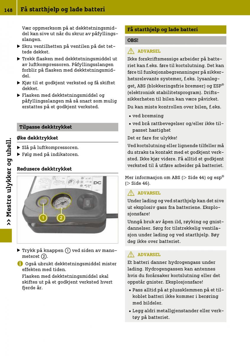 Smart Fortwo III 3 bruksanvisningen / page 150