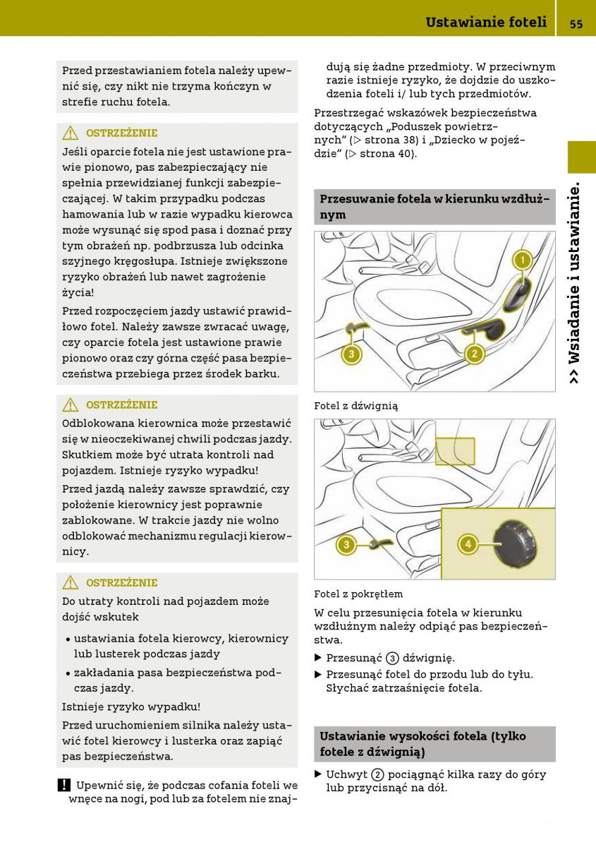 Smart Fortwo III 3 instrukcja obslugi / page 57