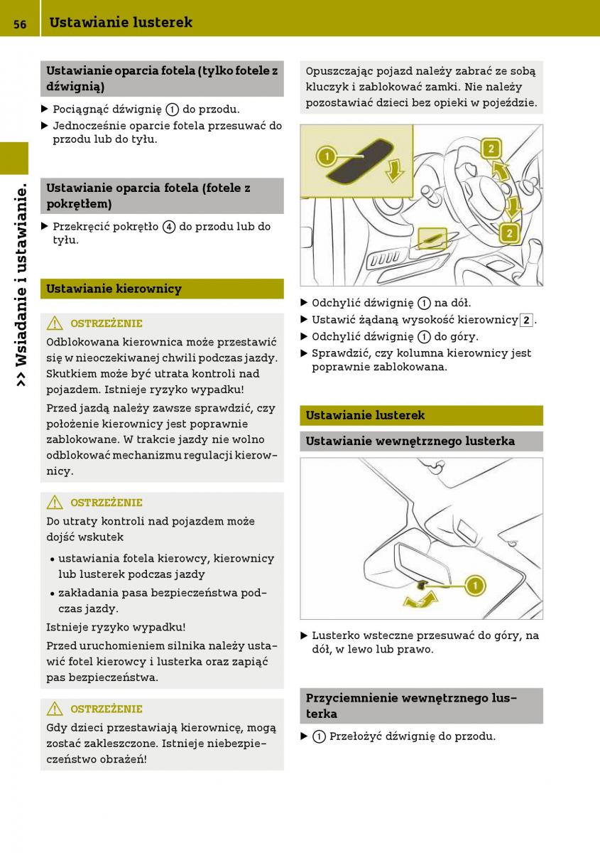 Smart Fortwo III 3 instrukcja obslugi / page 58