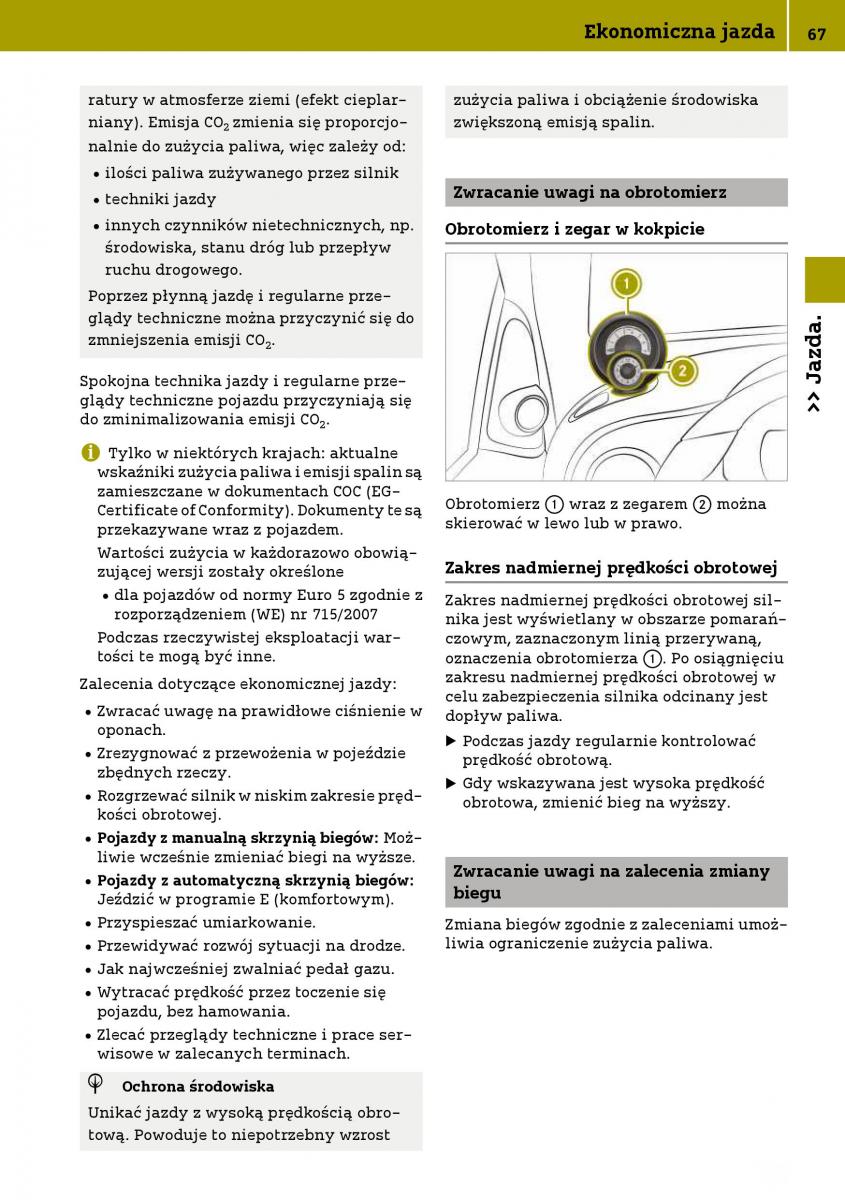 Smart Fortwo III 3 instrukcja obslugi / page 69