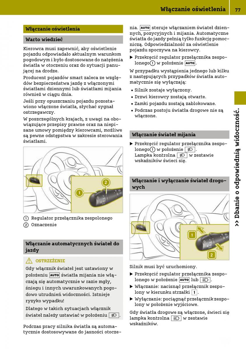 Smart Fortwo III 3 instrukcja obslugi / page 79