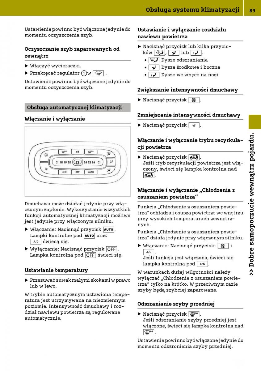 Smart Fortwo III 3 instrukcja obslugi / page 91