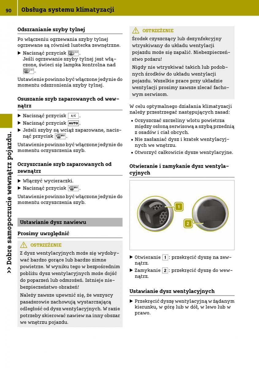 Smart Fortwo III 3 instrukcja obslugi / page 92