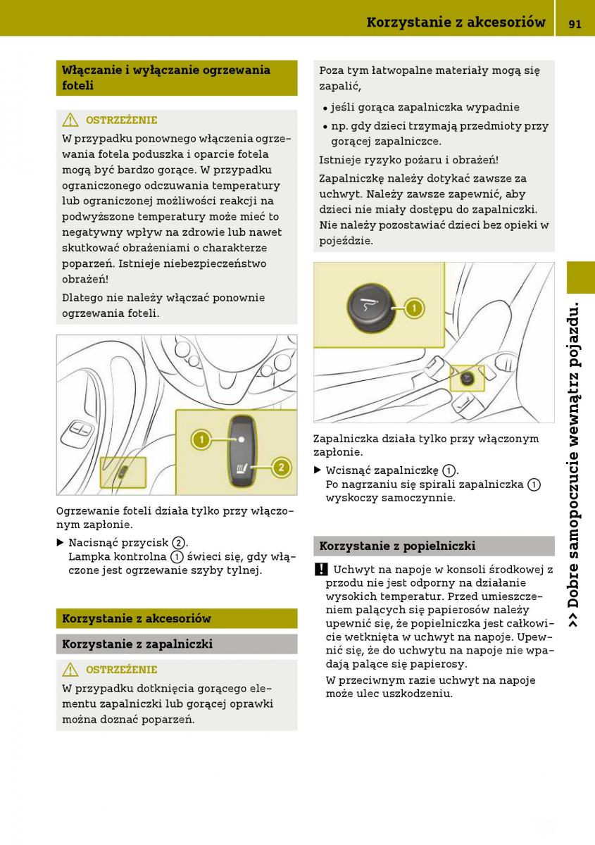 Smart Fortwo III 3 instrukcja obslugi / page 93