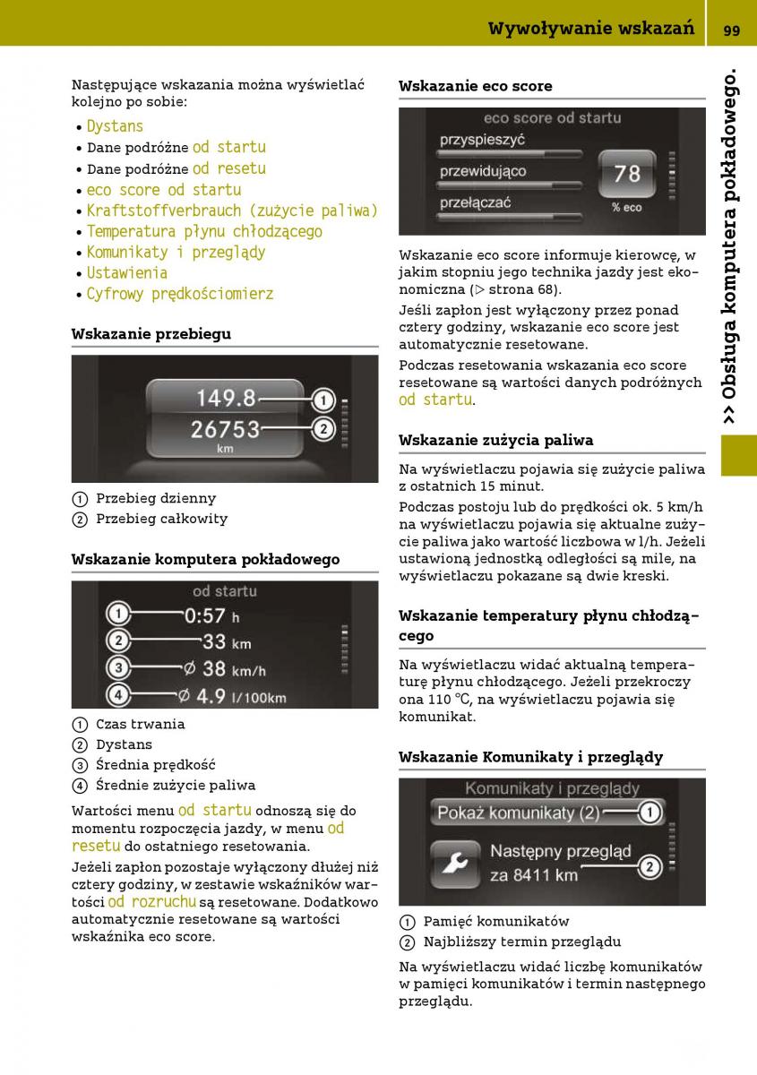 Smart Fortwo III 3 instrukcja obslugi / page 101