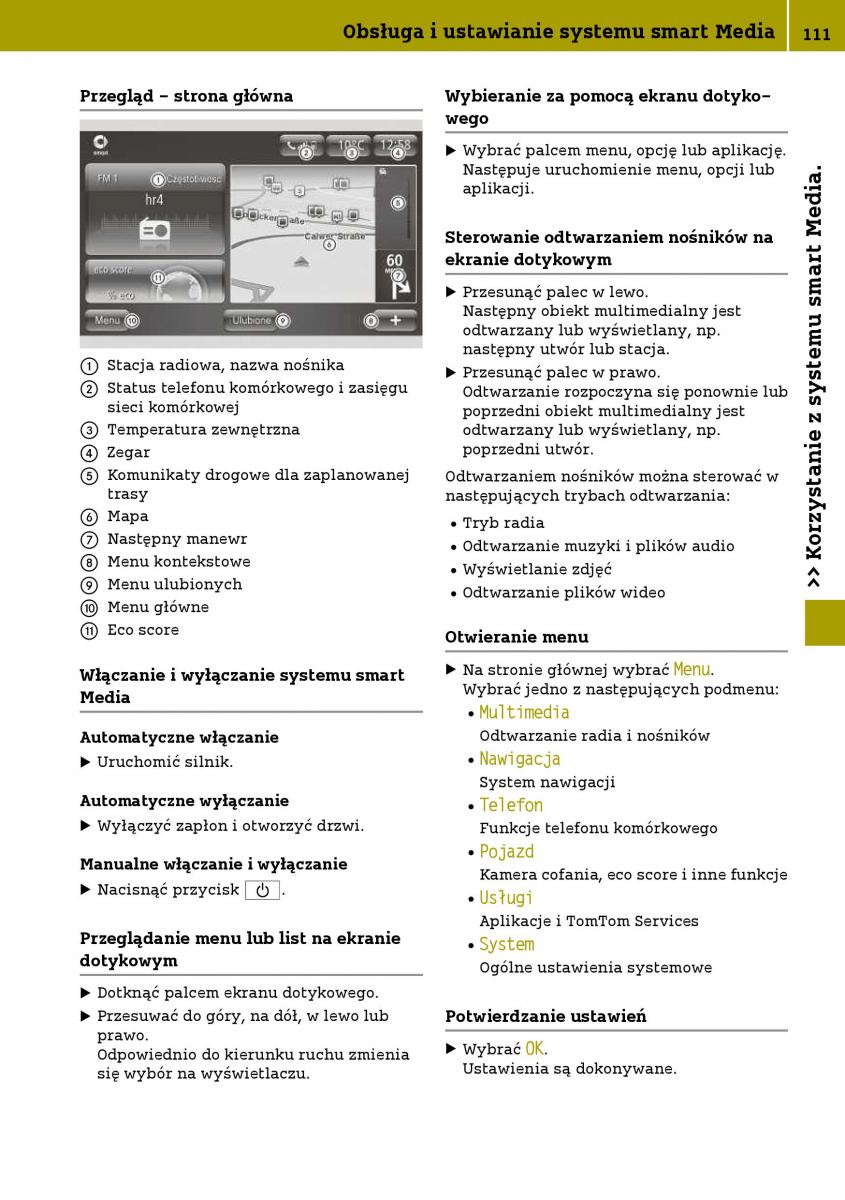 Smart Fortwo III 3 instrukcja obslugi / page 113