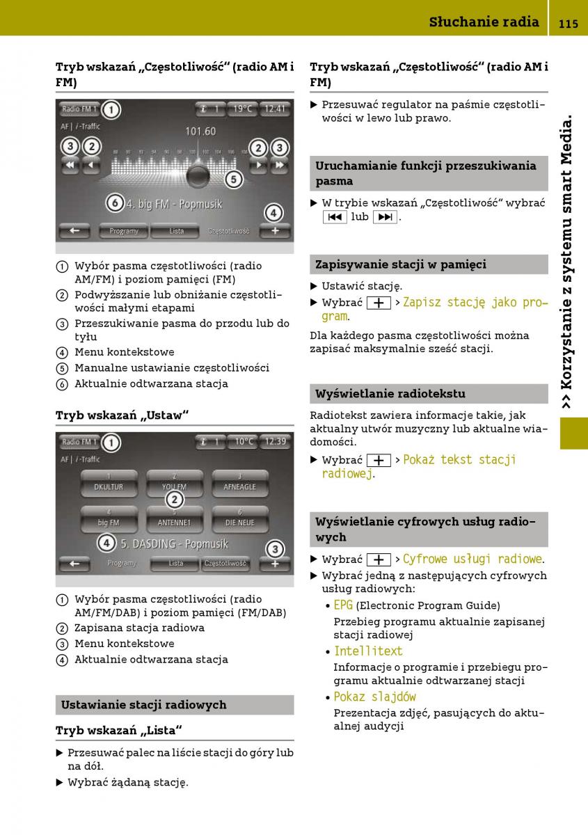 Smart Fortwo III 3 instrukcja obslugi / page 117