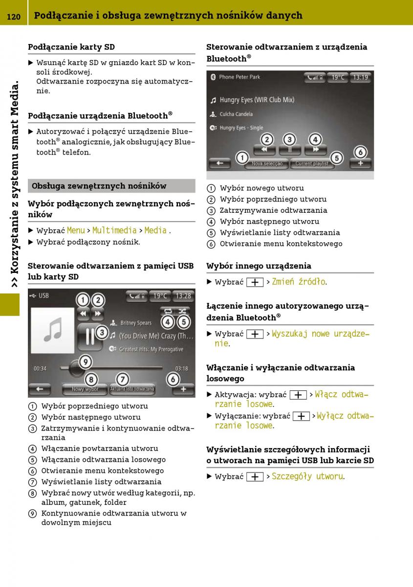 Smart Fortwo III 3 instrukcja obslugi / page 122