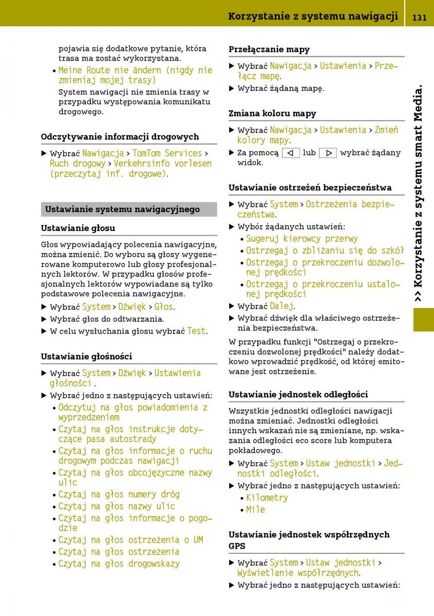 Smart Fortwo III 3 instrukcja obslugi / page 133