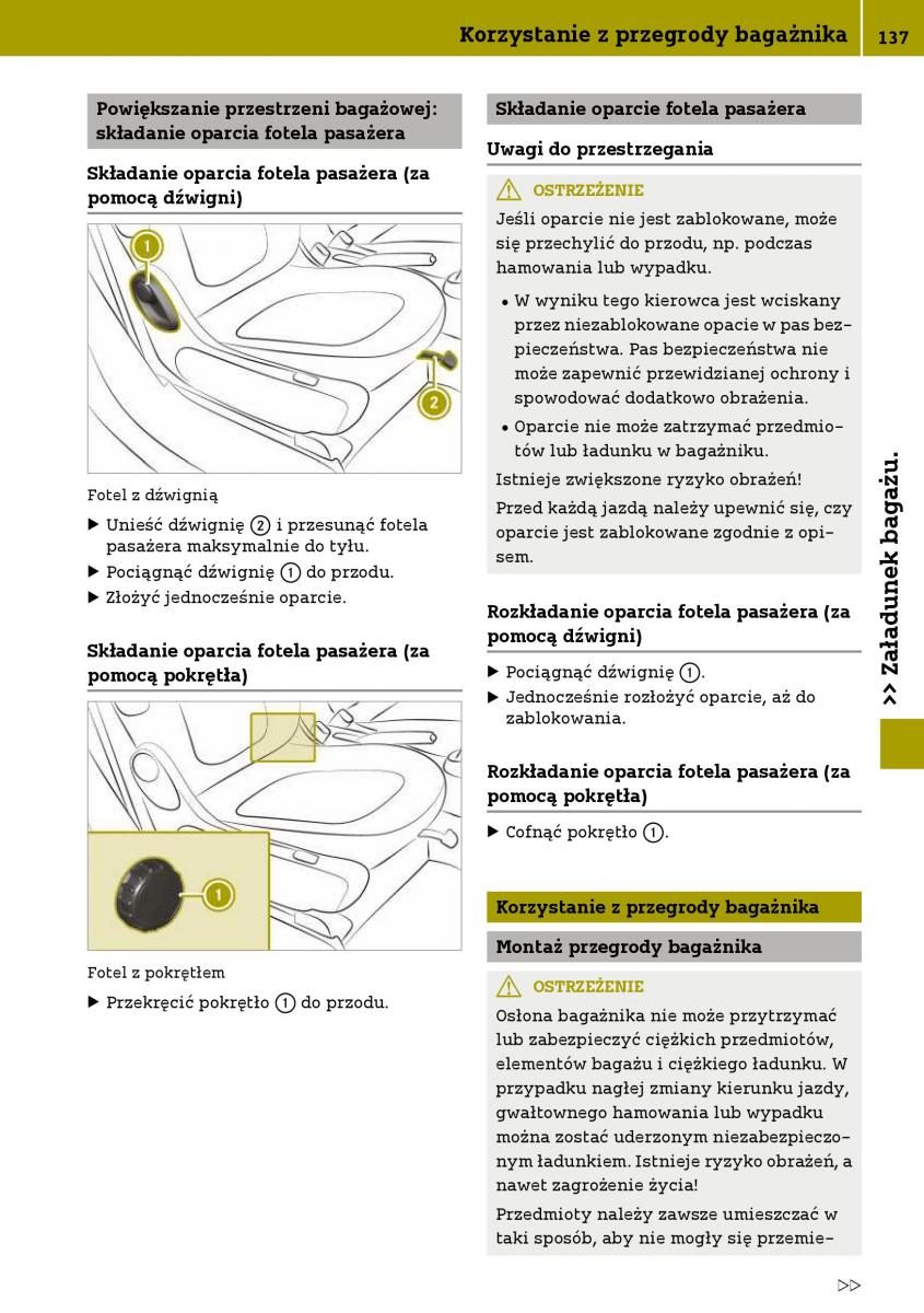 Smart Fortwo III 3 instrukcja obslugi / page 139