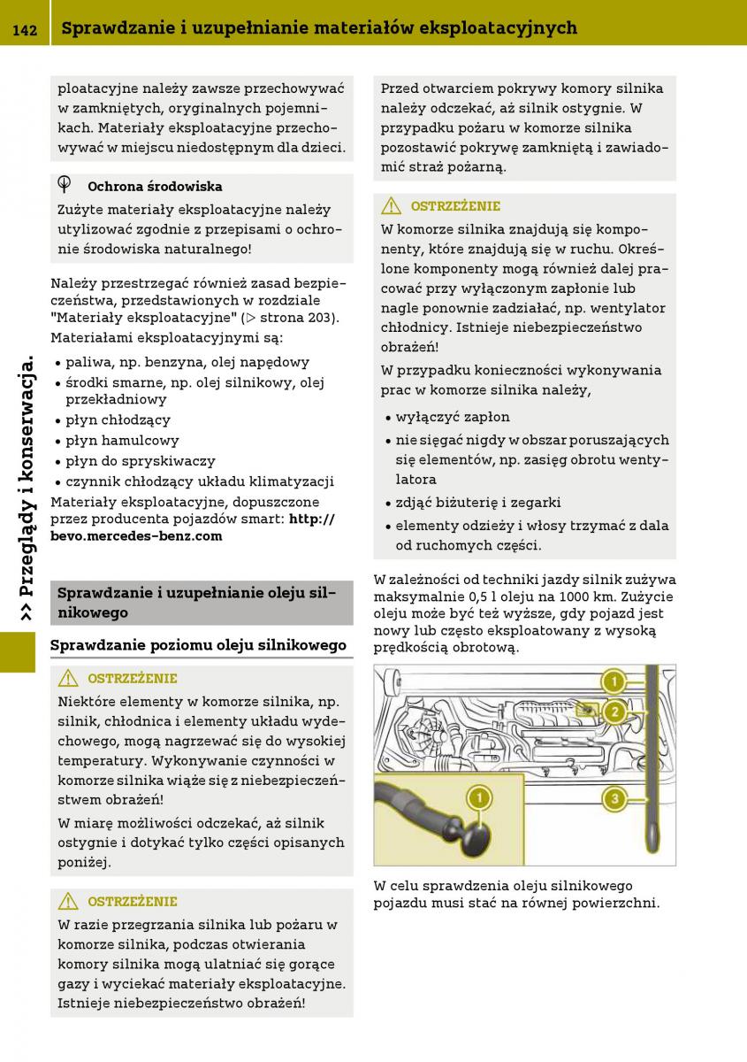 Smart Fortwo III 3 instrukcja obslugi / page 144