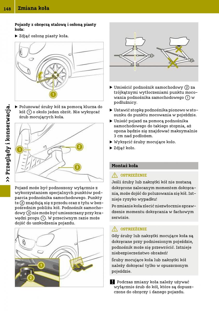 Smart Fortwo III 3 instrukcja obslugi / page 150