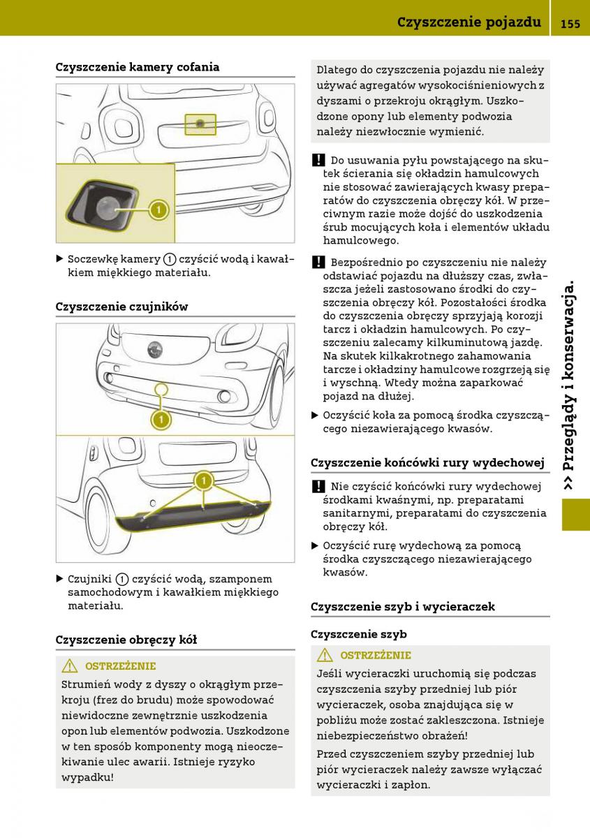 Smart Fortwo III 3 instrukcja obslugi / page 157