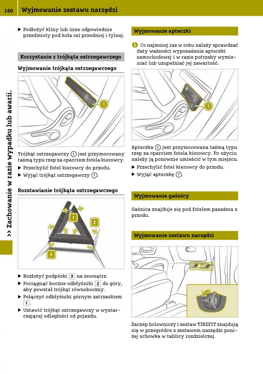 Smart Fortwo III 3 instrukcja obslugi / page 162