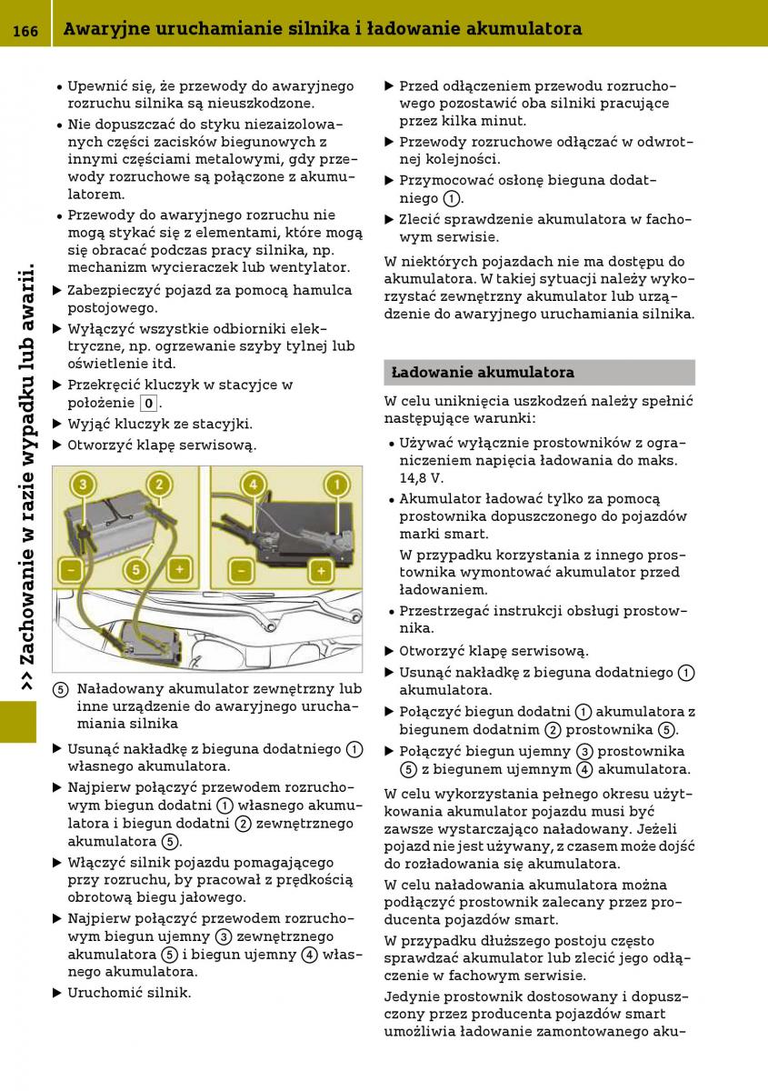 Smart Fortwo III 3 instrukcja obslugi / page 168