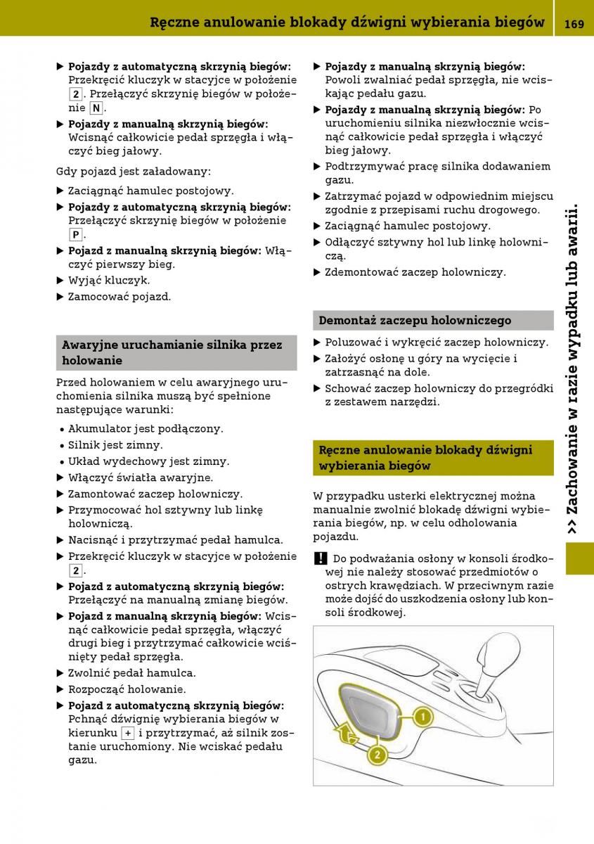 Smart Fortwo III 3 instrukcja obslugi / page 171