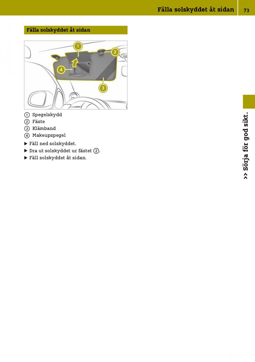 Smart Fortwo III 3 instruktionsbok / page 75