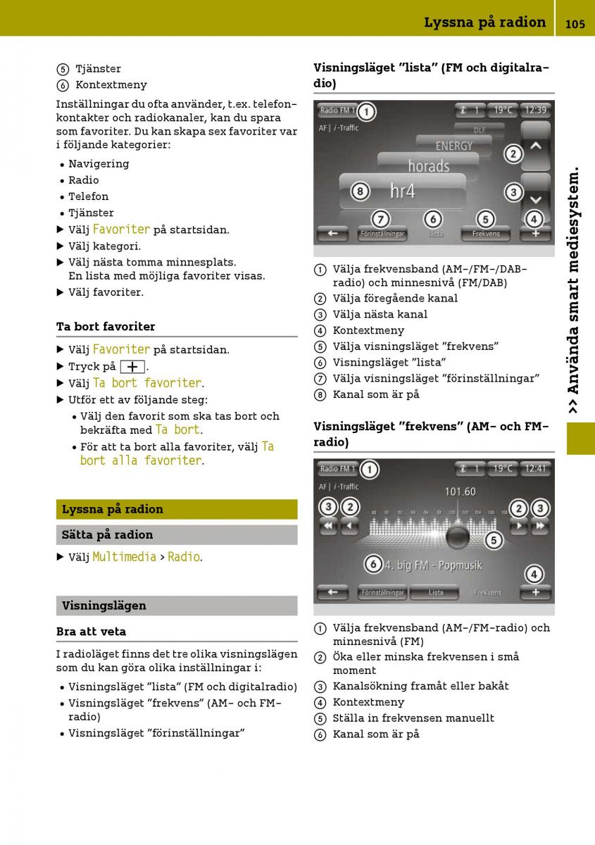 Smart Fortwo III 3 instruktionsbok / page 107