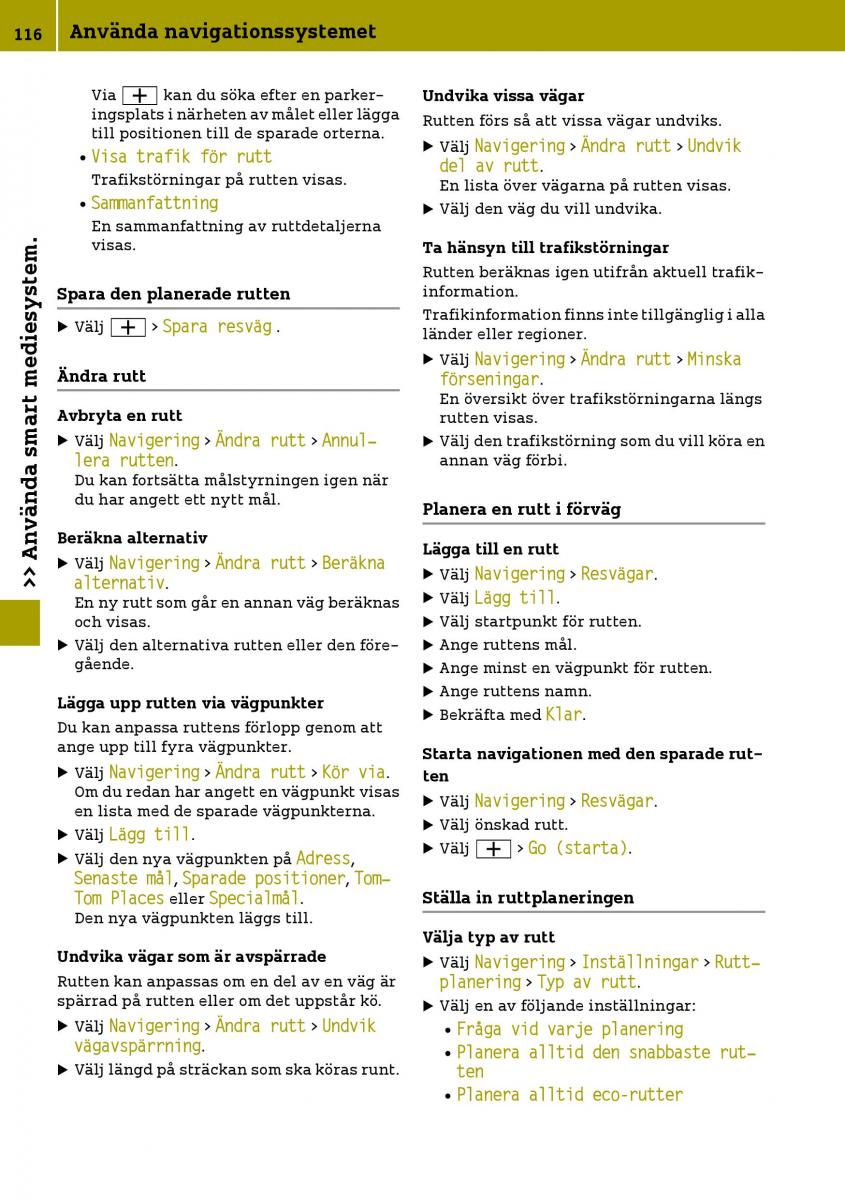 Smart Fortwo III 3 instruktionsbok / page 118