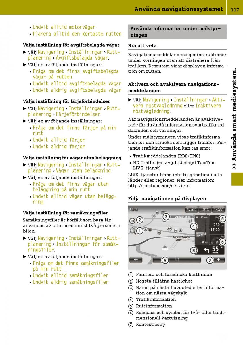 Smart Fortwo III 3 instruktionsbok / page 119