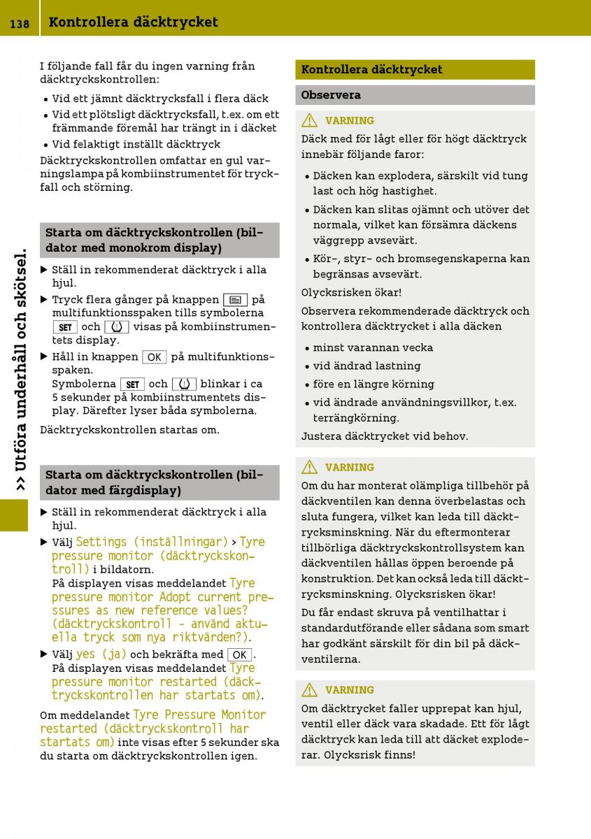 Smart Fortwo III 3 instruktionsbok / page 140