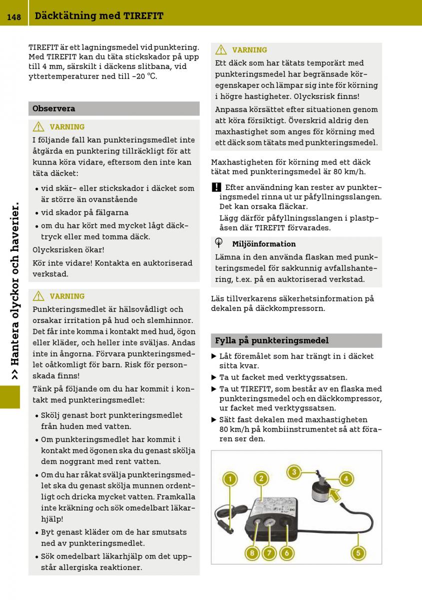 Smart Fortwo III 3 instruktionsbok / page 150