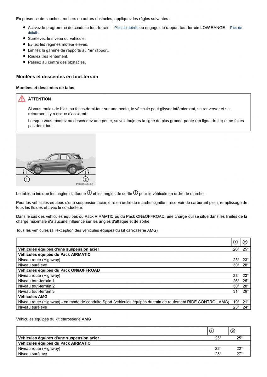 Mercedes Benz ML class II W164 manuel du proprietaire / page 183