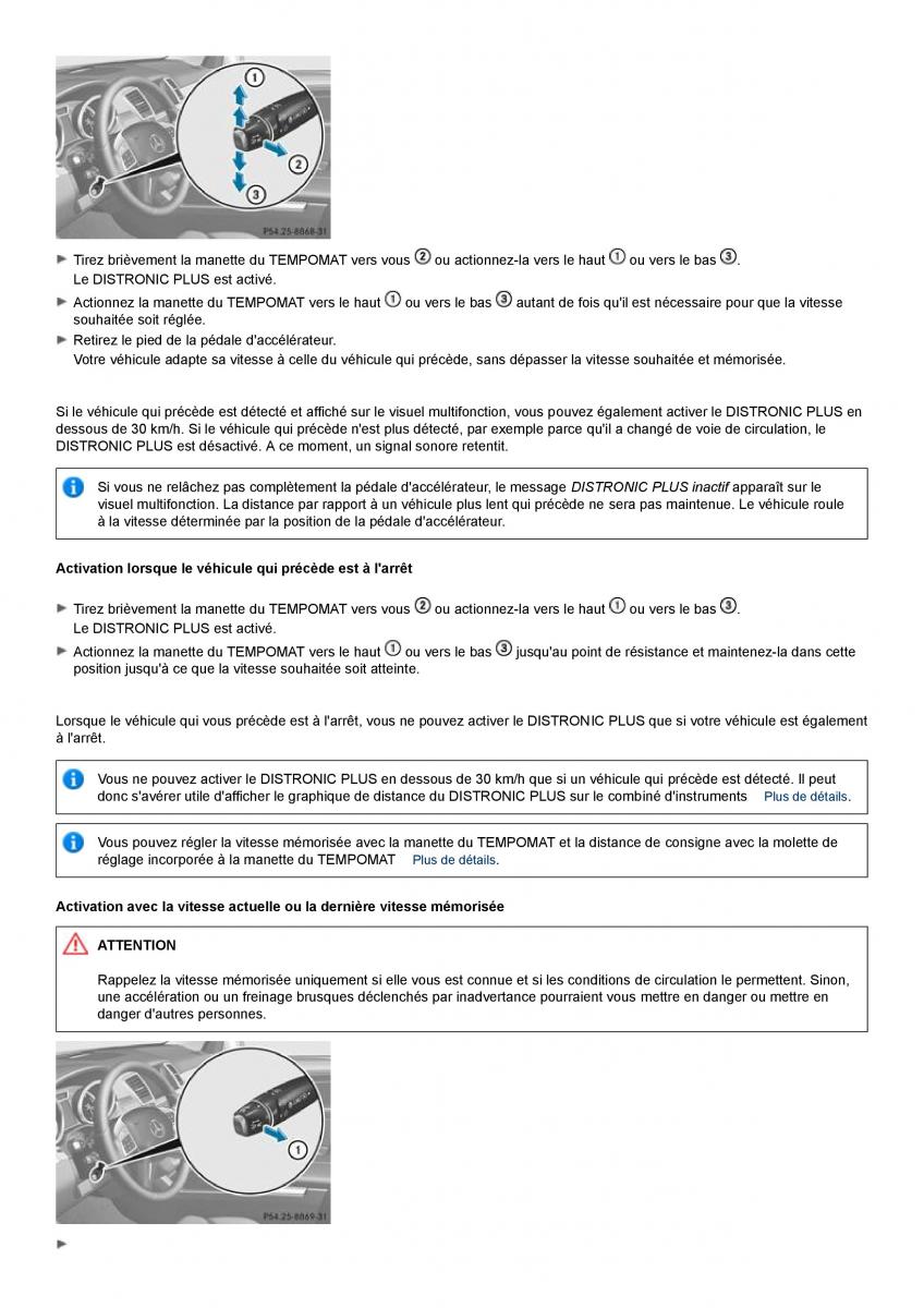 Mercedes Benz ML class II W164 manuel du proprietaire / page 195