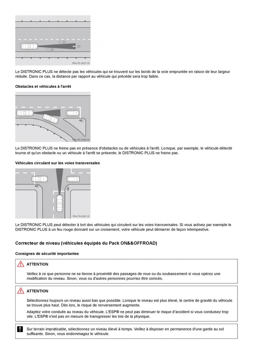 Mercedes Benz ML class II W164 manuel du proprietaire / page 202