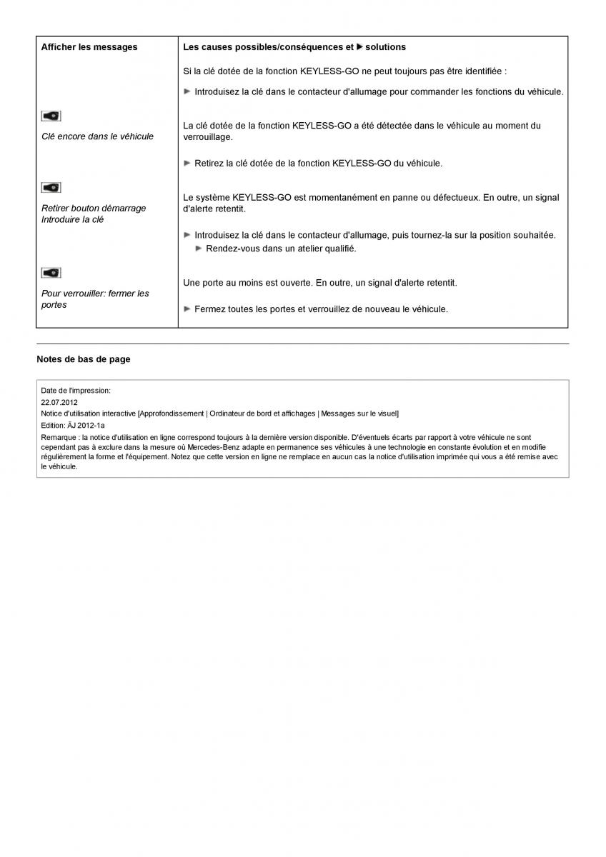 Mercedes Benz ML class II W164 manuel du proprietaire / page 316