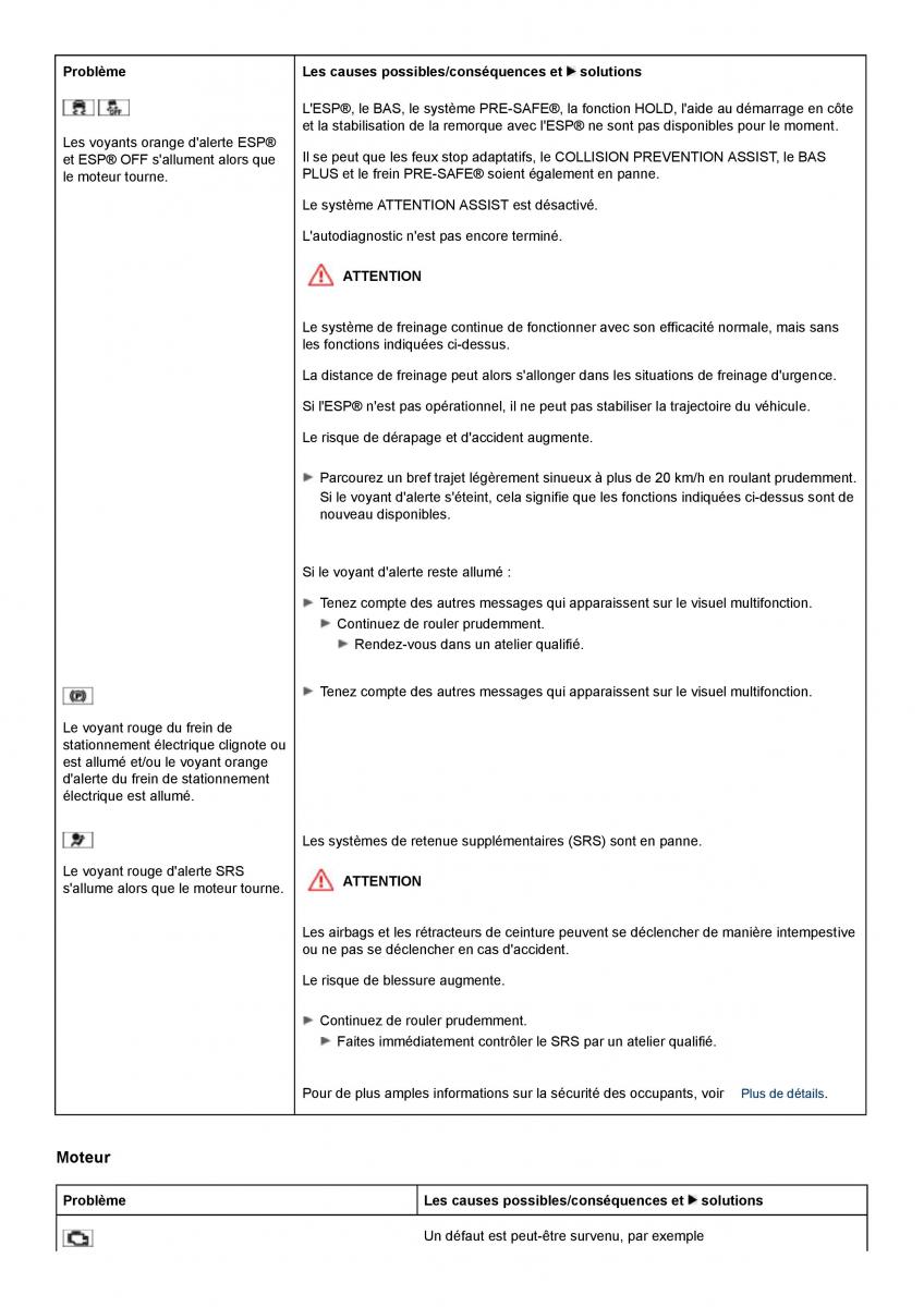 Mercedes Benz ML class II W164 manuel du proprietaire / page 322