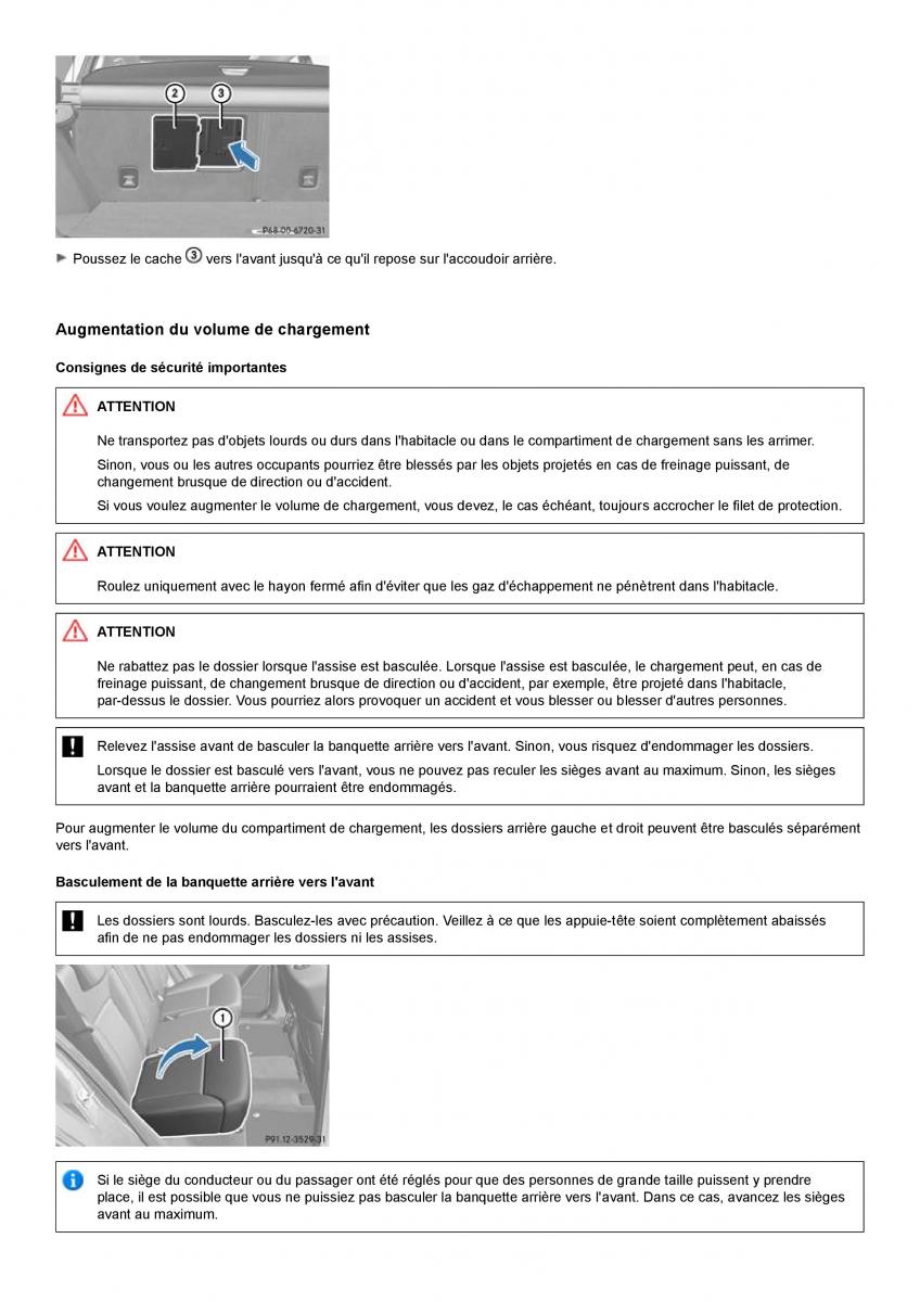 Mercedes Benz ML class II W164 manuel du proprietaire / page 330