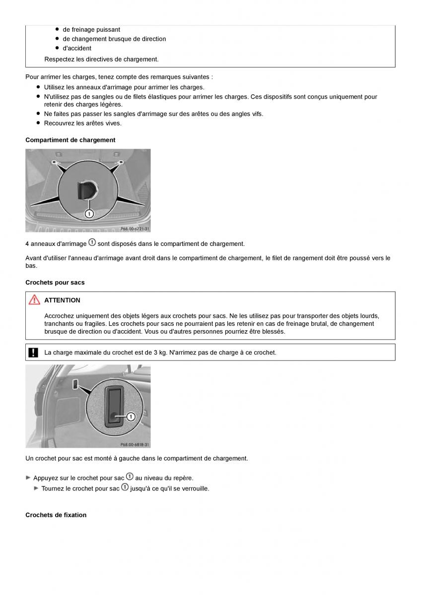 Mercedes Benz ML class II W164 manuel du proprietaire / page 332