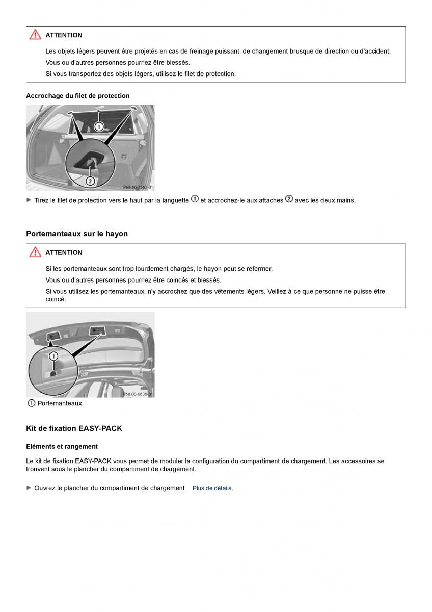 Mercedes Benz ML class II W164 manuel du proprietaire / page 335