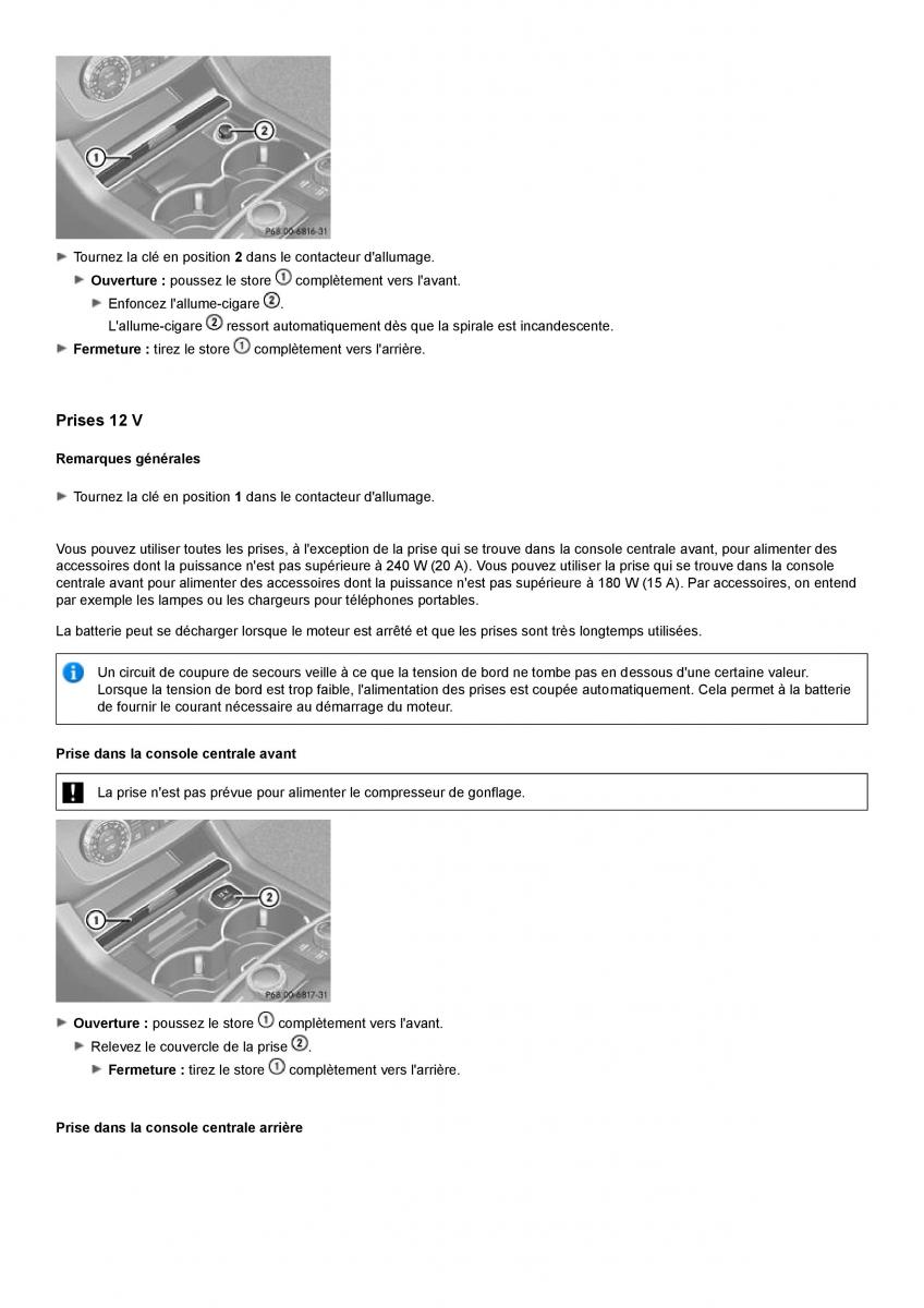 Mercedes Benz ML class II W164 manuel du proprietaire / page 345