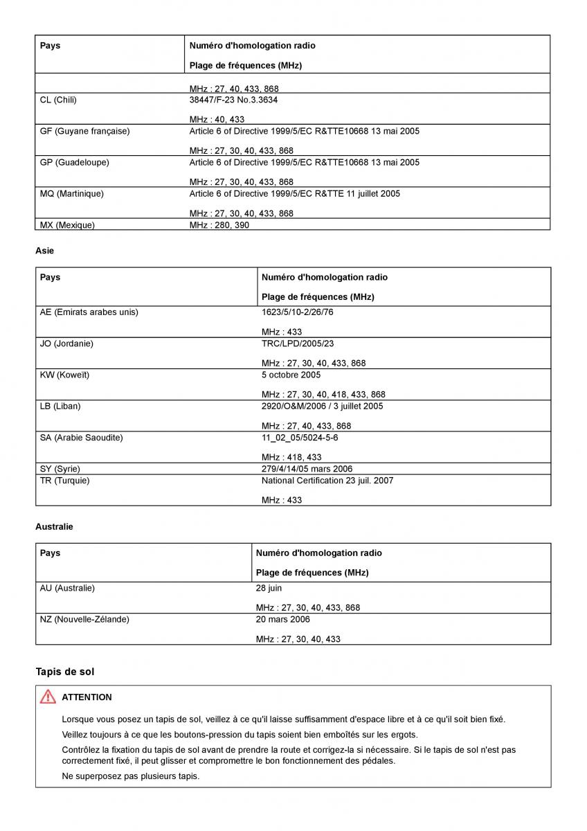 Mercedes Benz ML class II W164 manuel du proprietaire / page 353