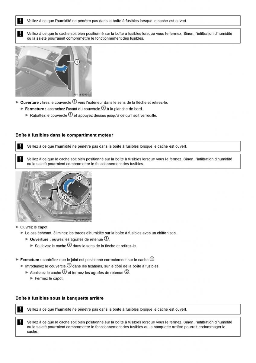 Mercedes Benz ML class II W164 manuel du proprietaire / page 390