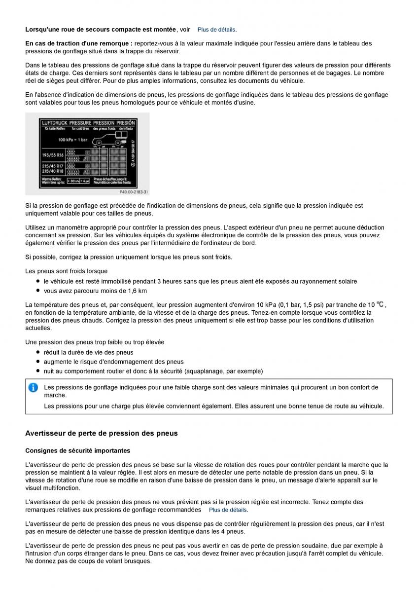 Mercedes Benz ML class II W164 manuel du proprietaire / page 399