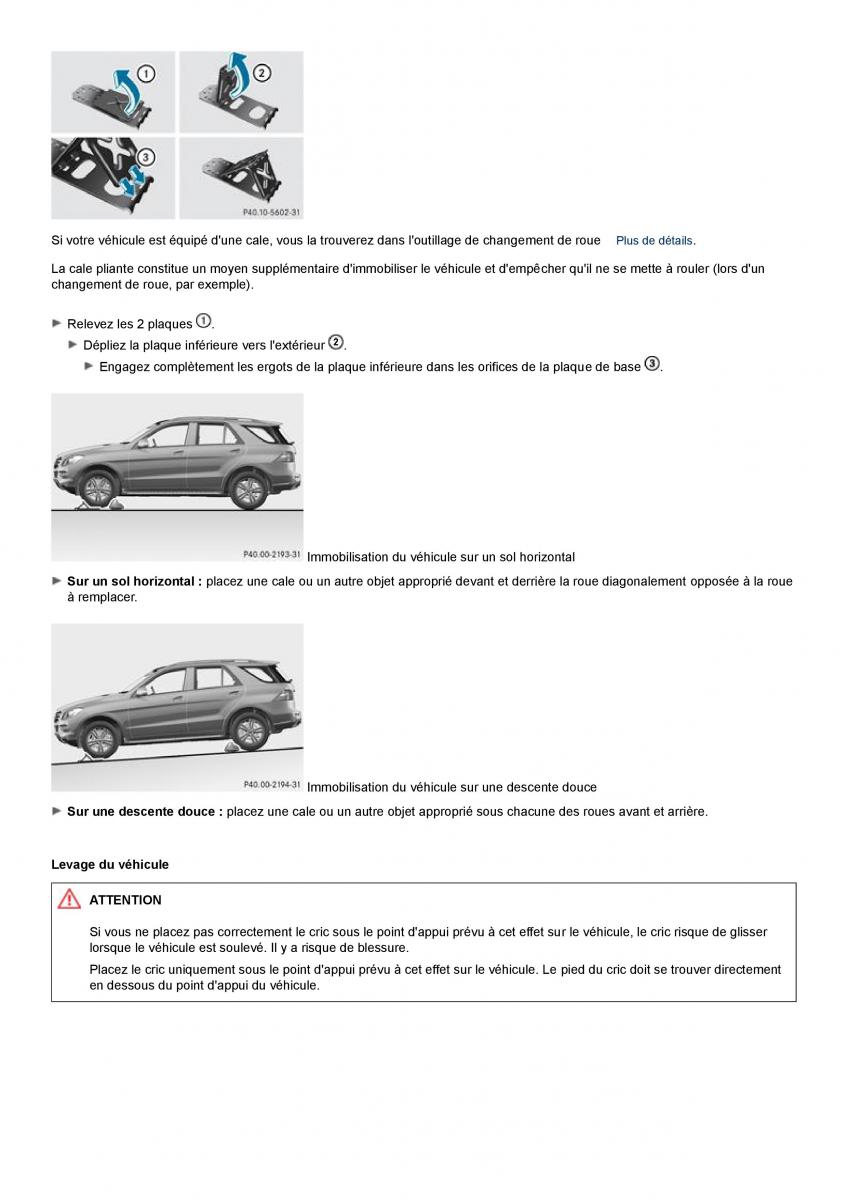 Mercedes Benz ML class II W164 manuel du proprietaire / page 405