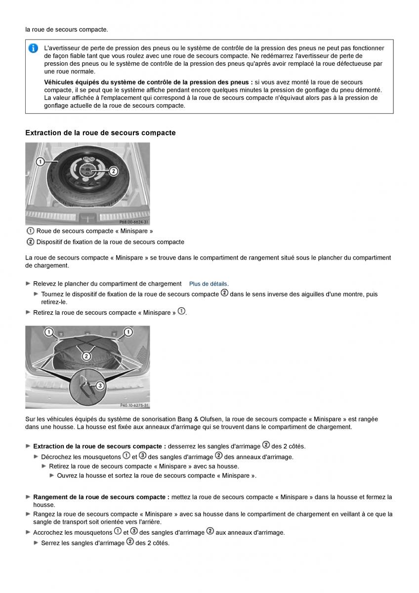 Mercedes Benz ML class II W164 manuel du proprietaire / page 419