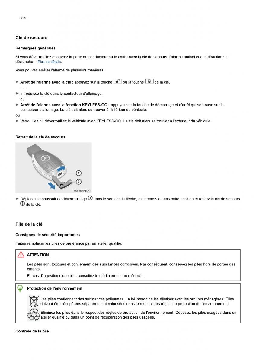 Mercedes Benz S class W221 manuel du proprietaire / page 59