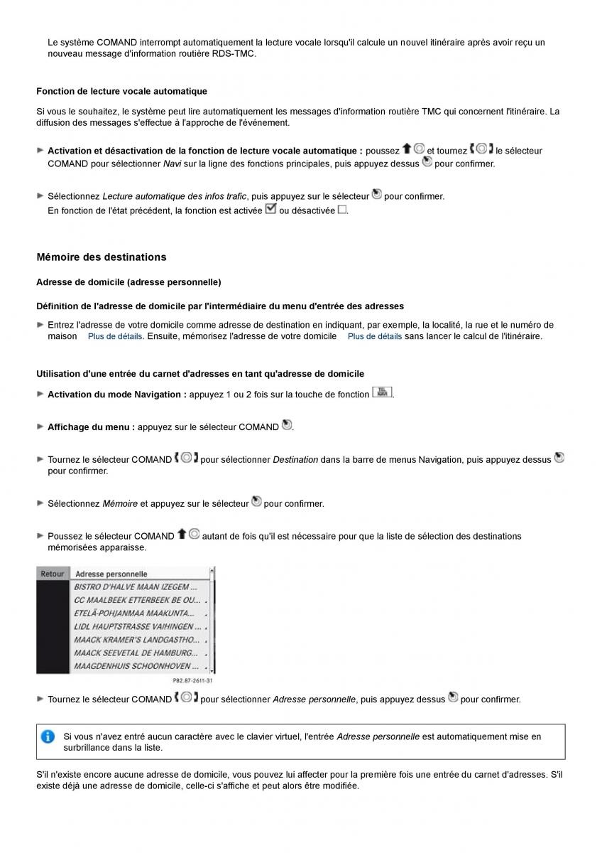 Mercedes Benz S class W221 manuel du proprietaire / page 172