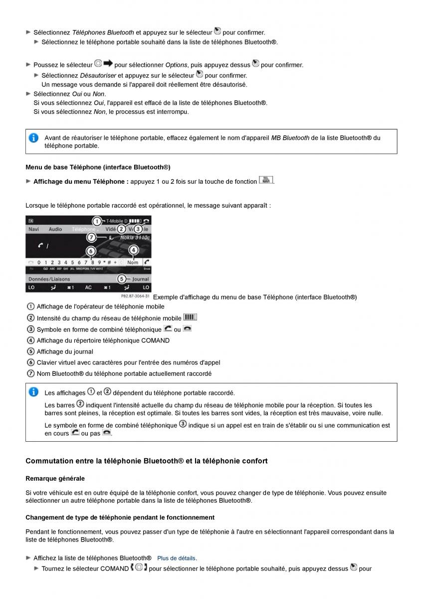 Mercedes Benz S class W221 manuel du proprietaire / page 196