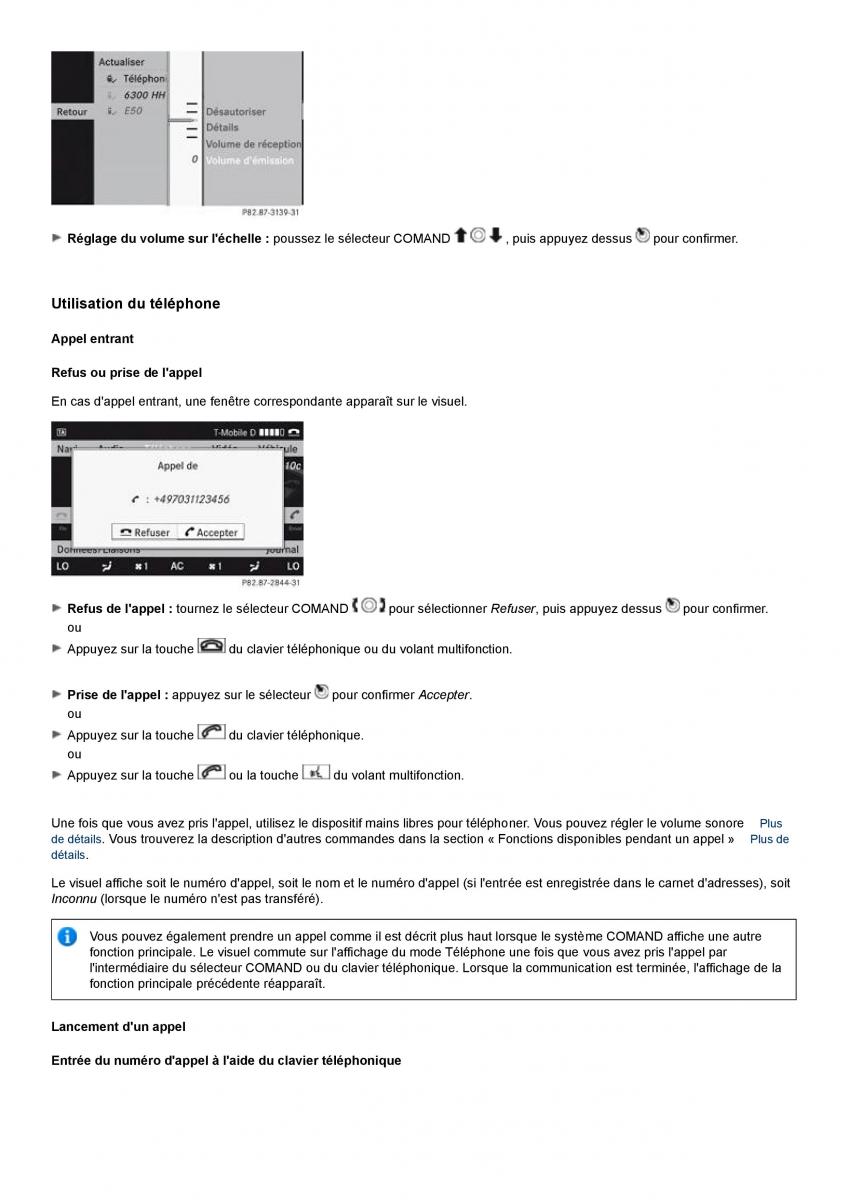 Mercedes Benz S class W221 manuel du proprietaire / page 198