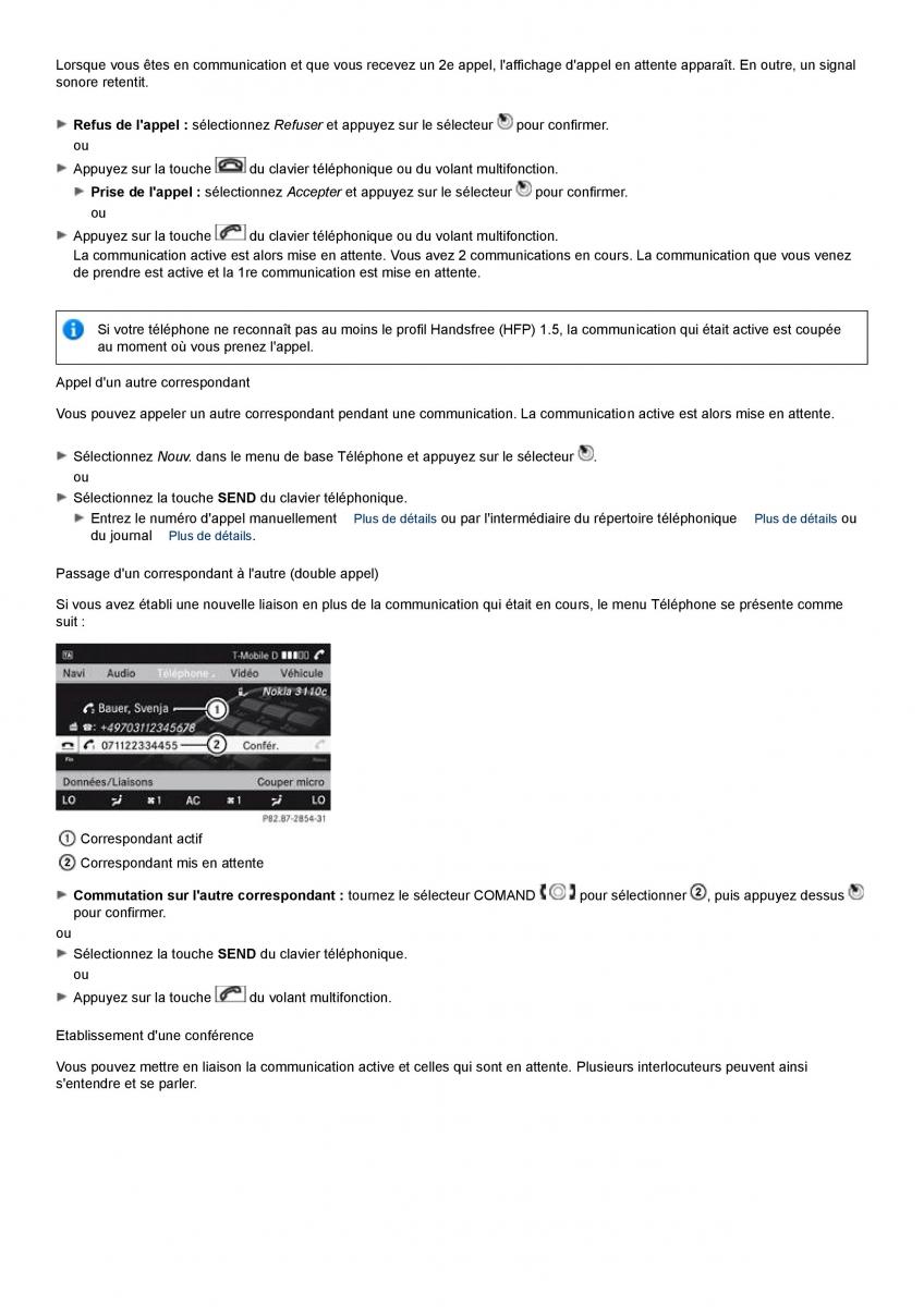 Mercedes Benz S class W221 manuel du proprietaire / page 201