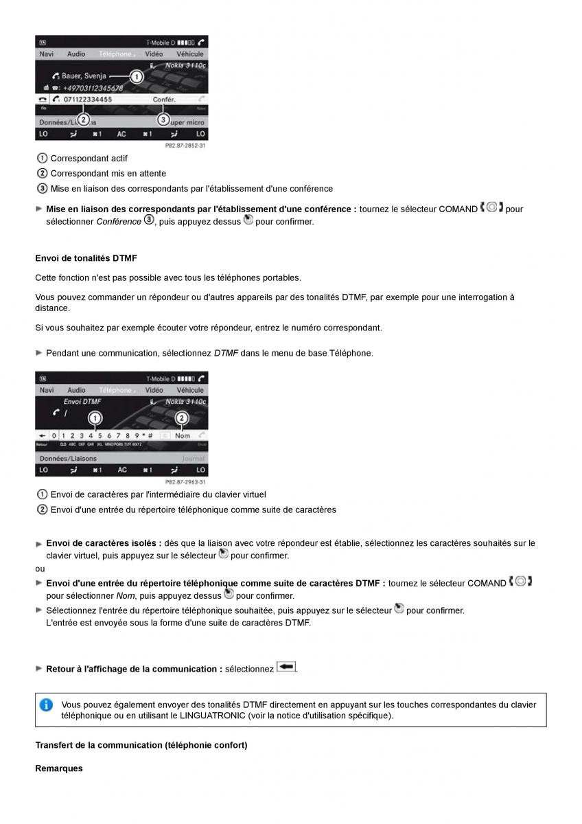 Mercedes Benz S class W221 manuel du proprietaire / page 202