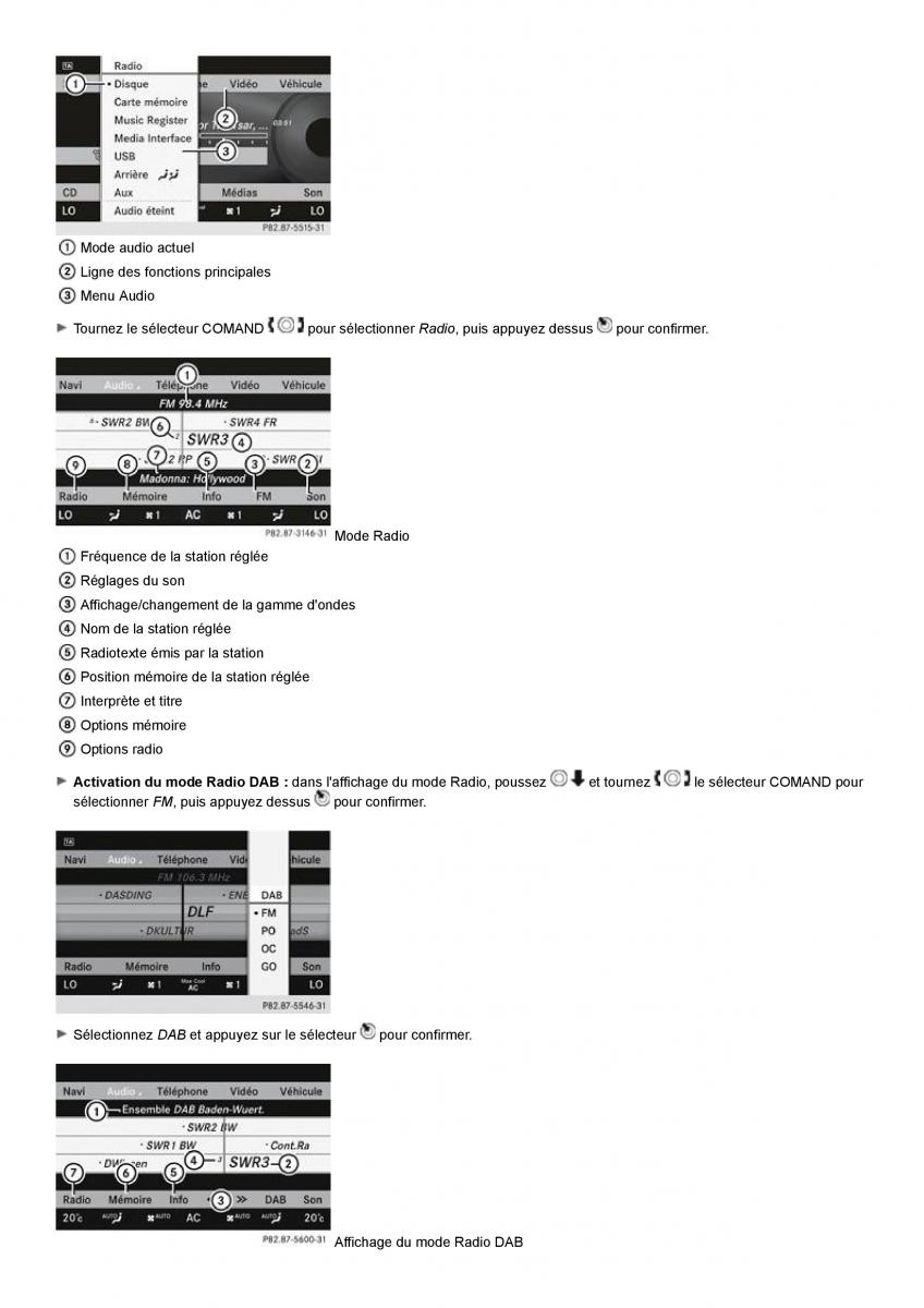 Mercedes Benz S class W221 manuel du proprietaire / page 220