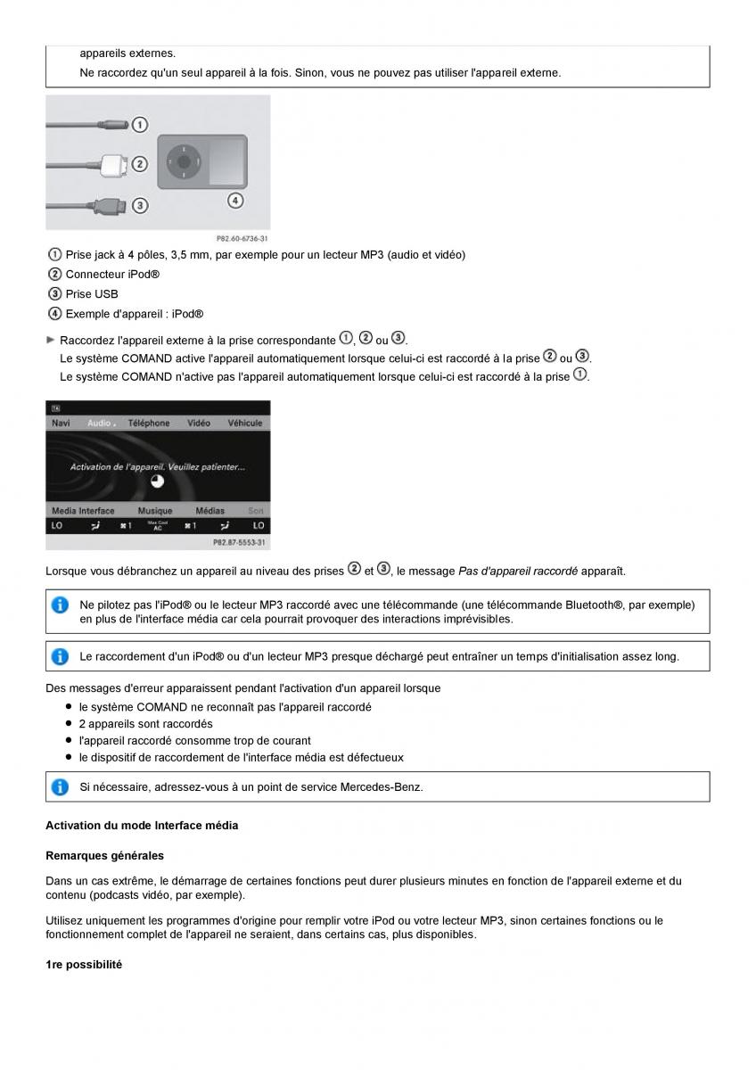 Mercedes Benz S class W221 manuel du proprietaire / page 242